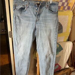 Levi's Light Blue Women's Straight Leg Jeans